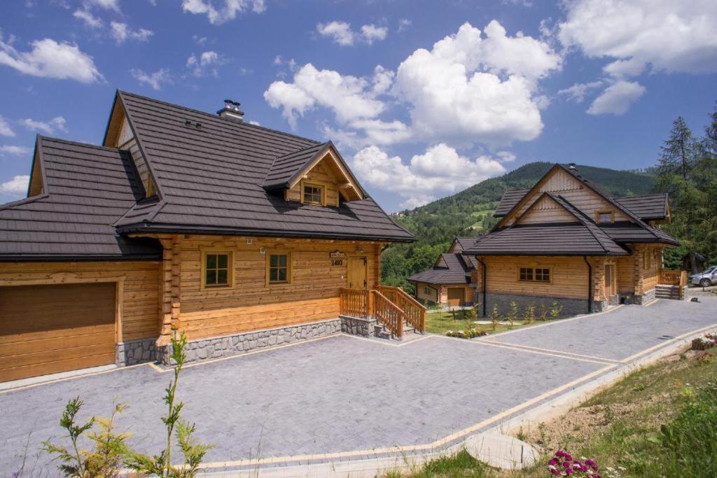 Mosorny Park Drewniane Komfortowe Domki Caloroczne Zawoja Exterior photo