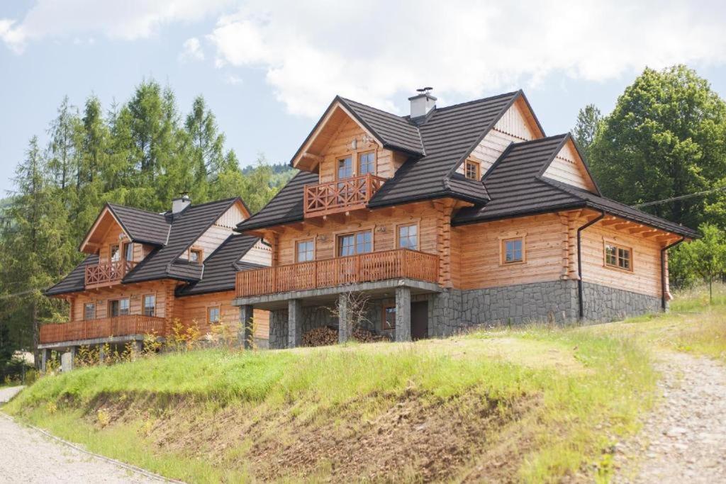 Mosorny Park Drewniane Komfortowe Domki Caloroczne Zawoja Exterior photo
